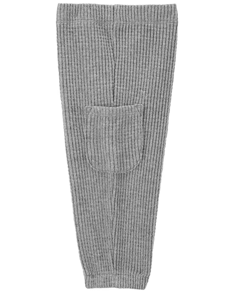 Calça bebê canelada cinza | Carter's
