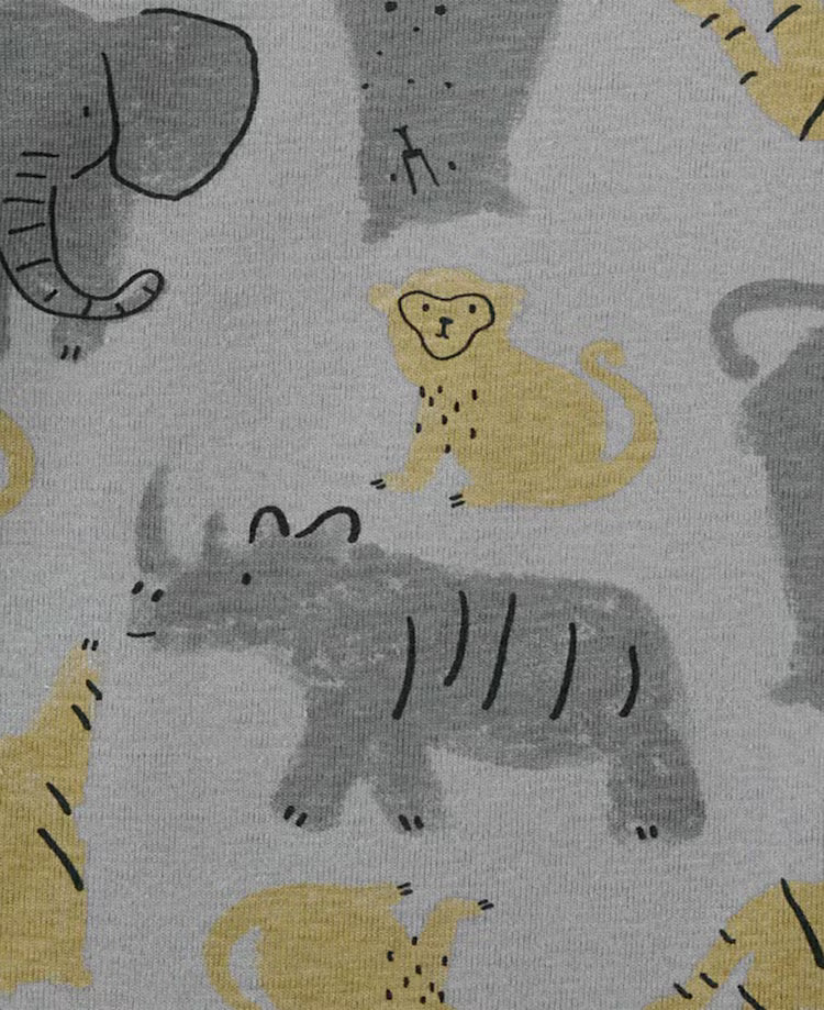 Kit body bebê 4 peças manga longa savana multicor | Carter's