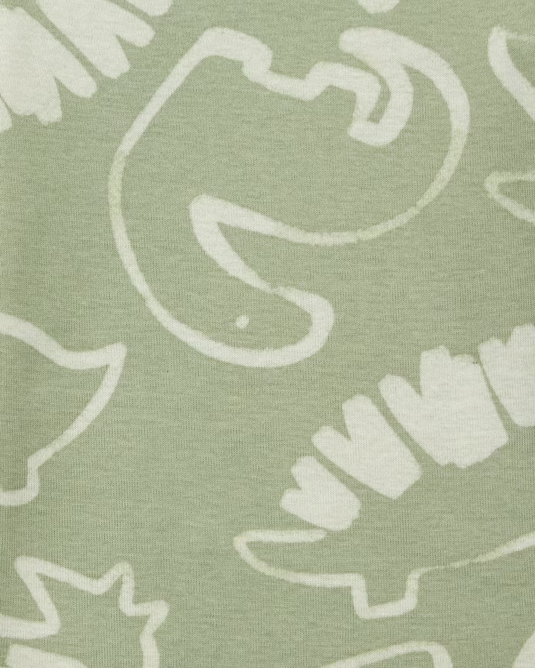 Kit body bebê 4 peças manga longa dinossauro multicor | Carter's