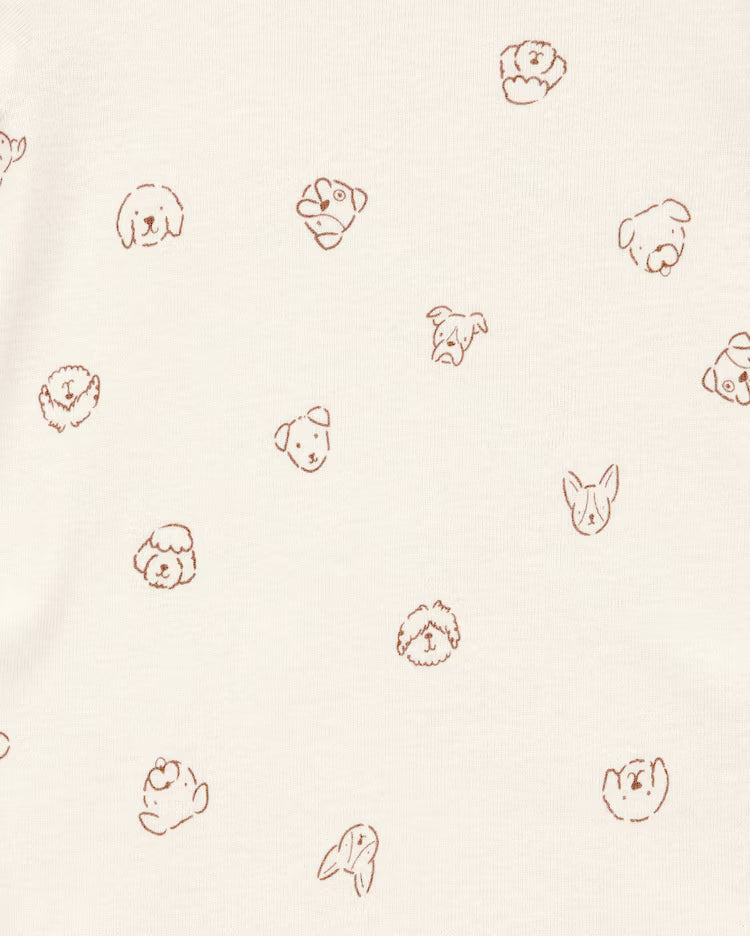 Kit body bebê 5 peças cachorrinhos mescla multicor | Carter's