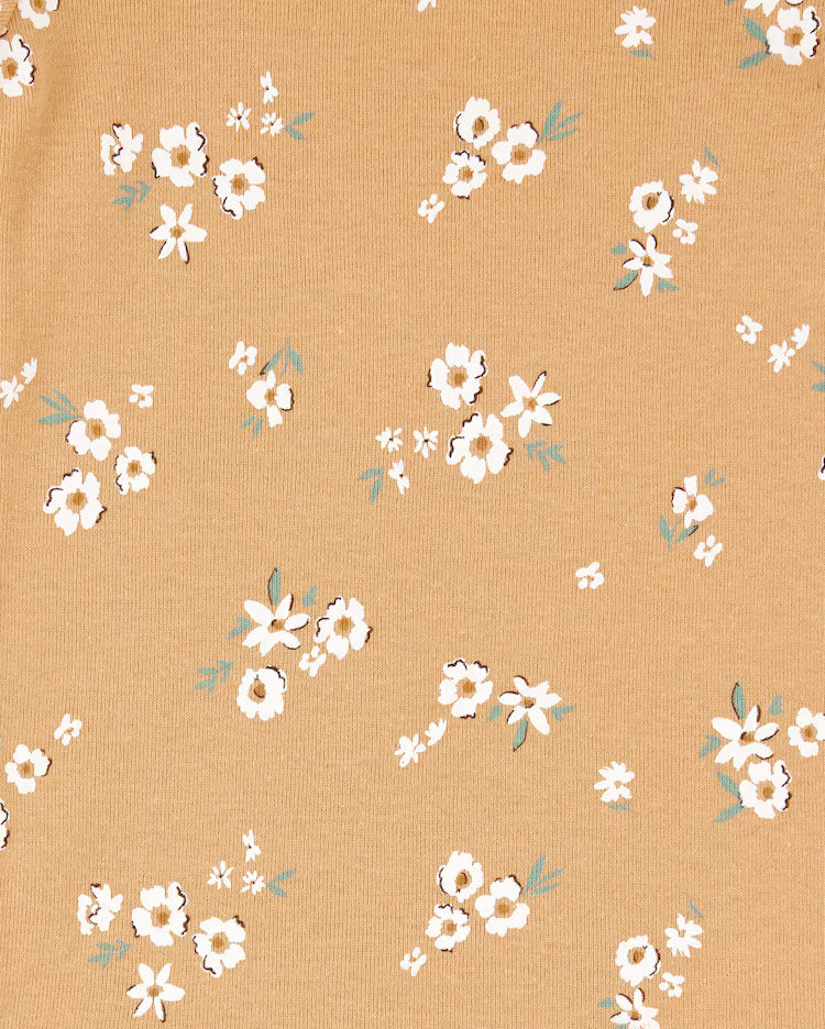 Kit body bebê 5 peças floral listras multicor | Carter's