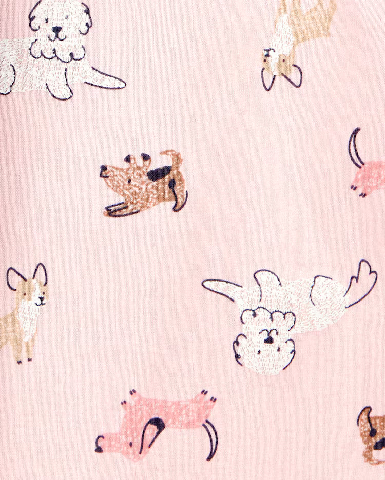Kit body bebê 5 peças cachorrinhos listras multicor | Carter's