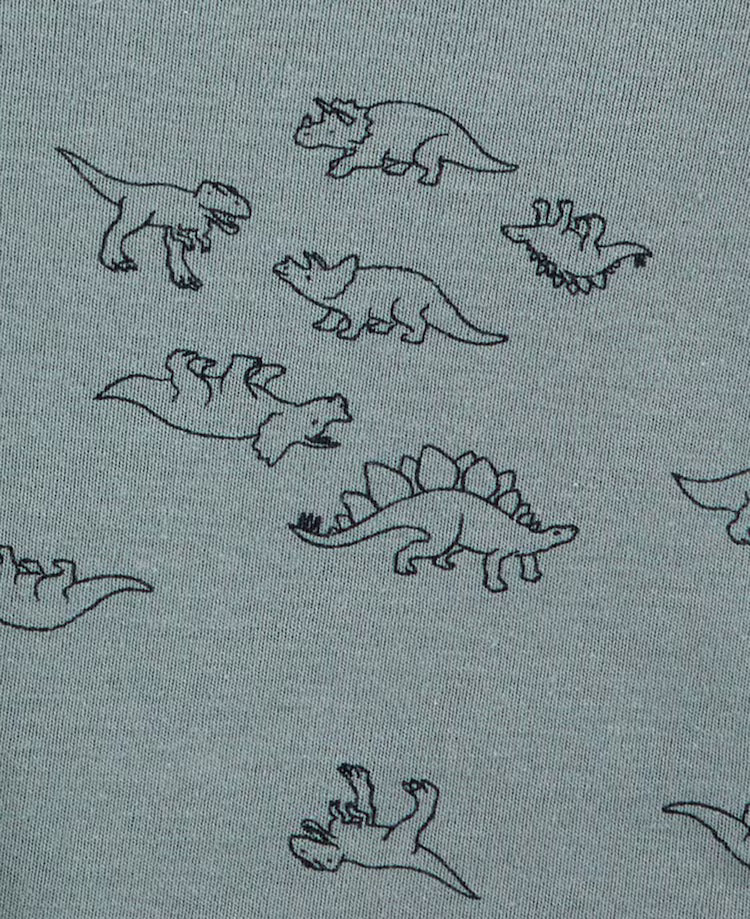 Kit body bebê 4 peças manga longa dinossauro multicor | Carter's